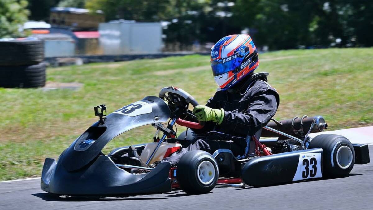 Aidan has his sights set on winning the 2023 Southern Star Series. Picture supplied