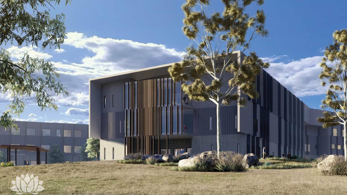 An artist's impression of the Eurobodalla Regional Hospital to be built at Moruya. Picture supplied