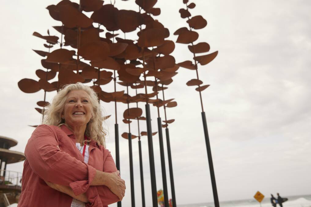 South Pambula artist Jen Mallinson will have her latest creation displayed at the Sculpture for Clyde exhibition. Picture by Henri Fanti