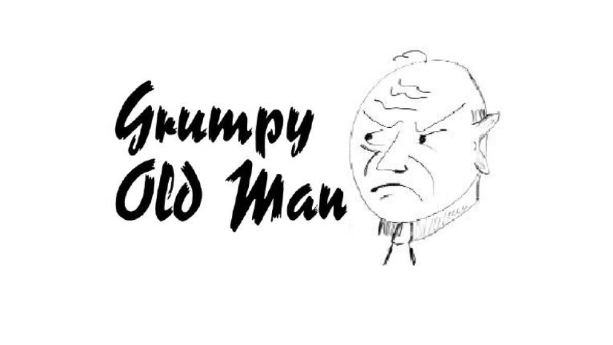 Grumpy Old Man - mum's the word on International Men's Day