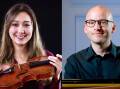 Young violinist Anna da Silva Chen will perform with Daniel de Borah at St Bernard's Church in Batehaven