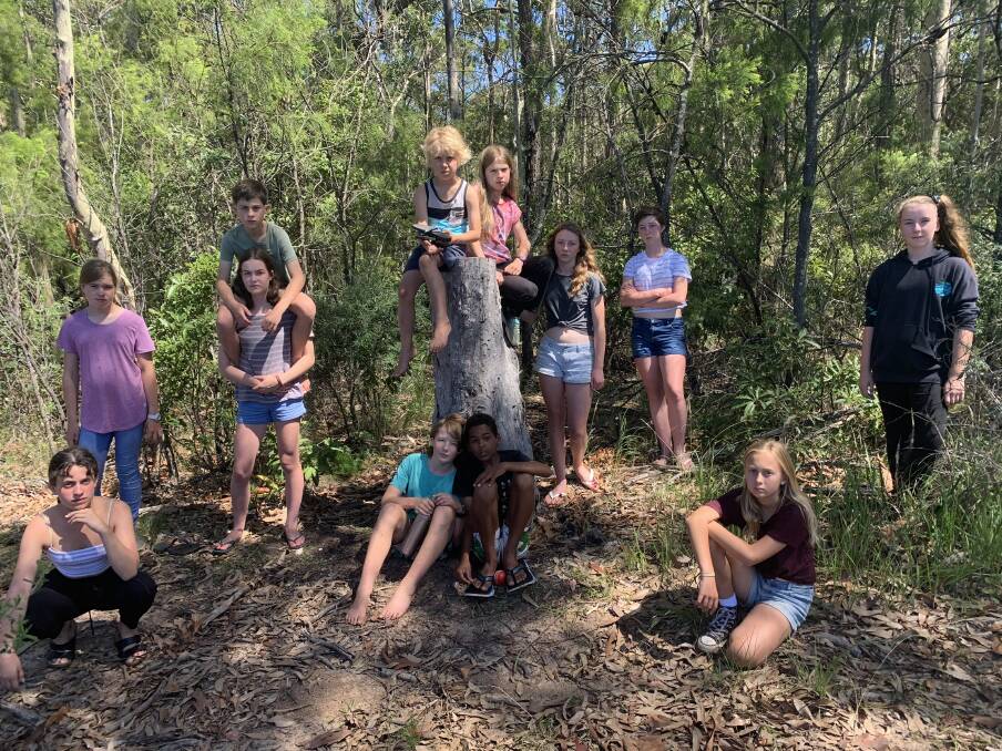 REGENERATORS: The Narooma Youth Theatre performers will present the immersive performance Regeneration at Narooma's Quota Park on Sunday 24 January.