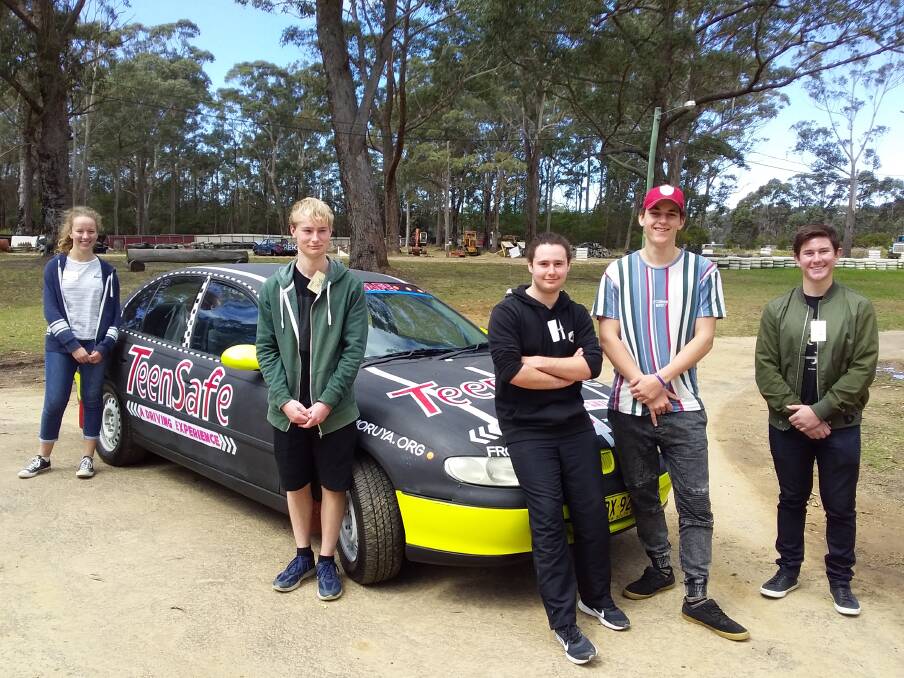 DRIVER TRAINING: Teenagers benefited from a Teen Safe driving program in the October school holidays.