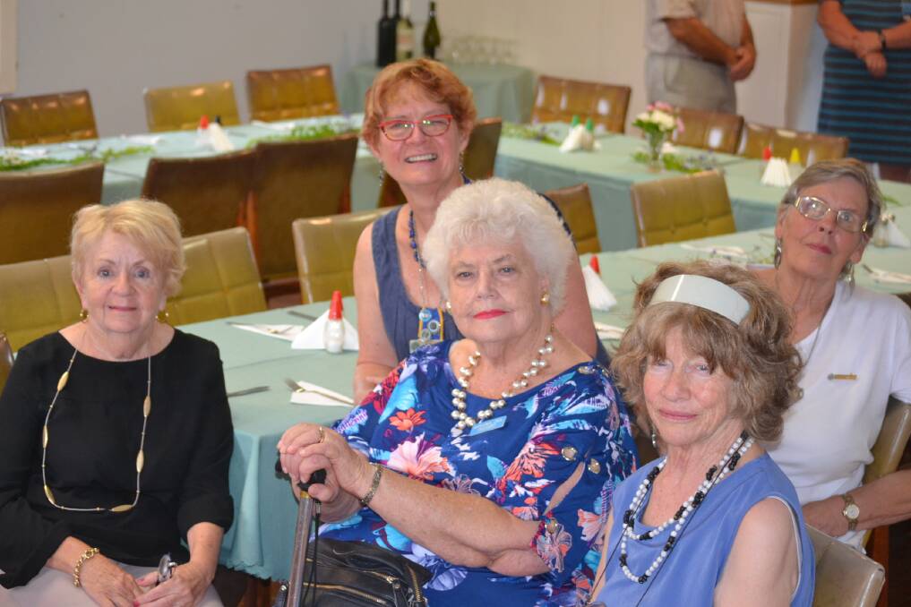 TEAM CWA: Ann Alexander, Sally James, Bernice Gale, Louise Starkie and Margaret Doyle are just some of the friends to be made at CWA Narooma.