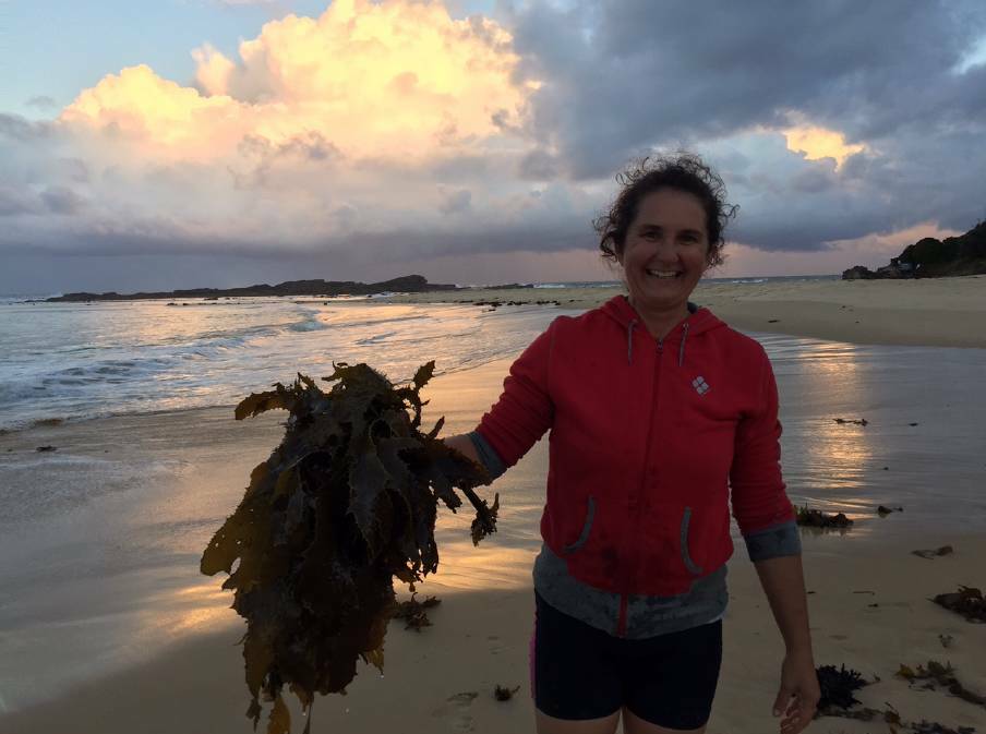 Joanne Lane, of Central Tilba, has won a presigious Churchill Fellowship to research the kelp industry.