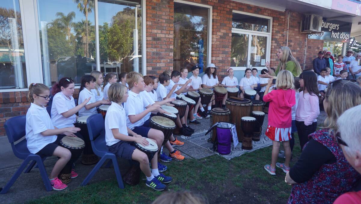 IN THE HUNT: Narooma Public School's Rhythm Hunters will be in the hunt for more prizes next month. 