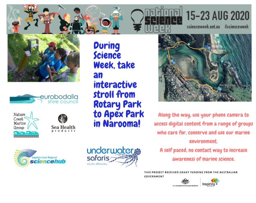 Take a walk in Narooma for National Science Week.