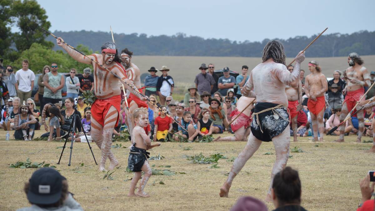 Nation Dance in Yuin Country was held at Tilba Oval in the foothills of Mother Gulaga on Sunday.
