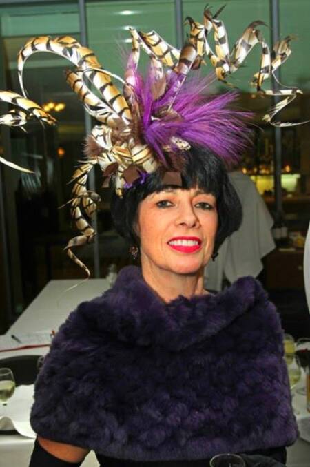 Millinery creations by former Delegate woman Cynthia Jones-Bryson are being modelled all over the world. Picture: Supplied
