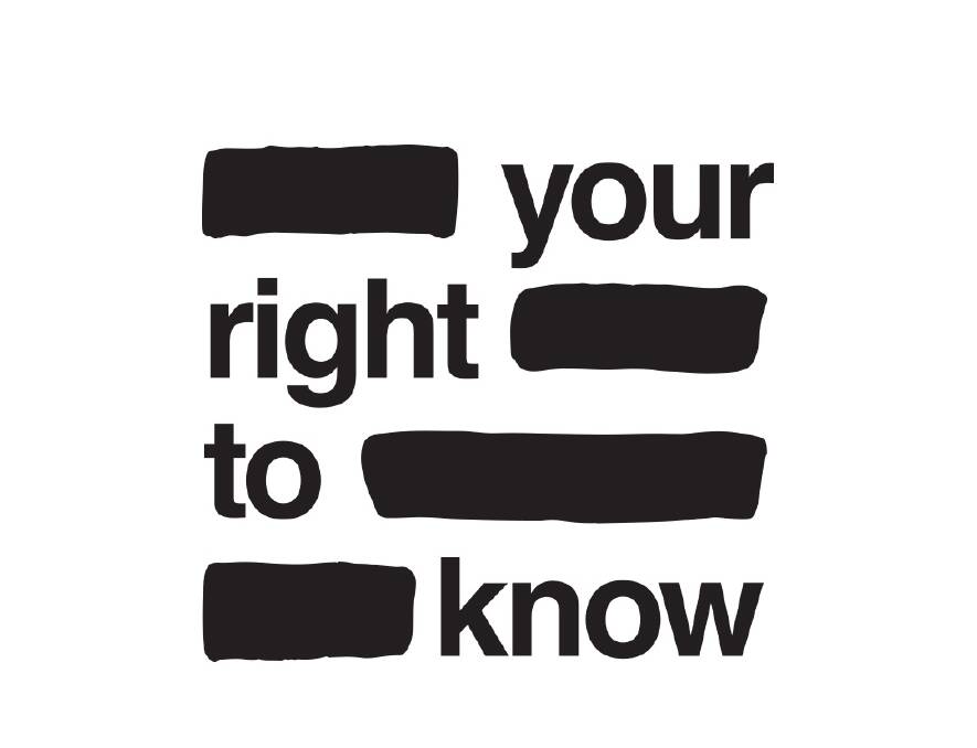 Our right to know is also your right to know