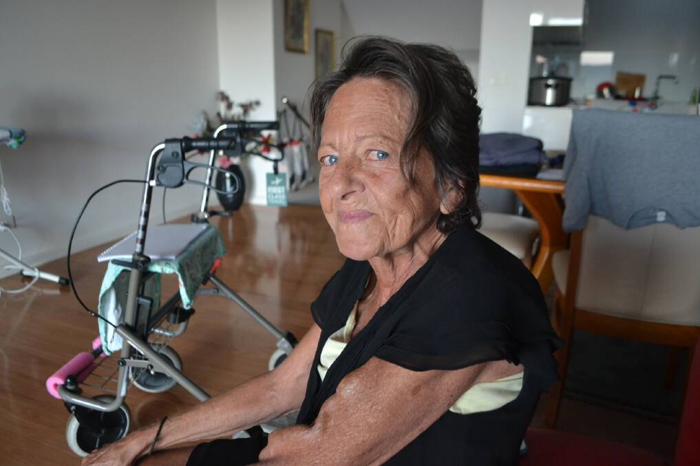 63-year-old Christine Lambiotte stays positive through tough times. 