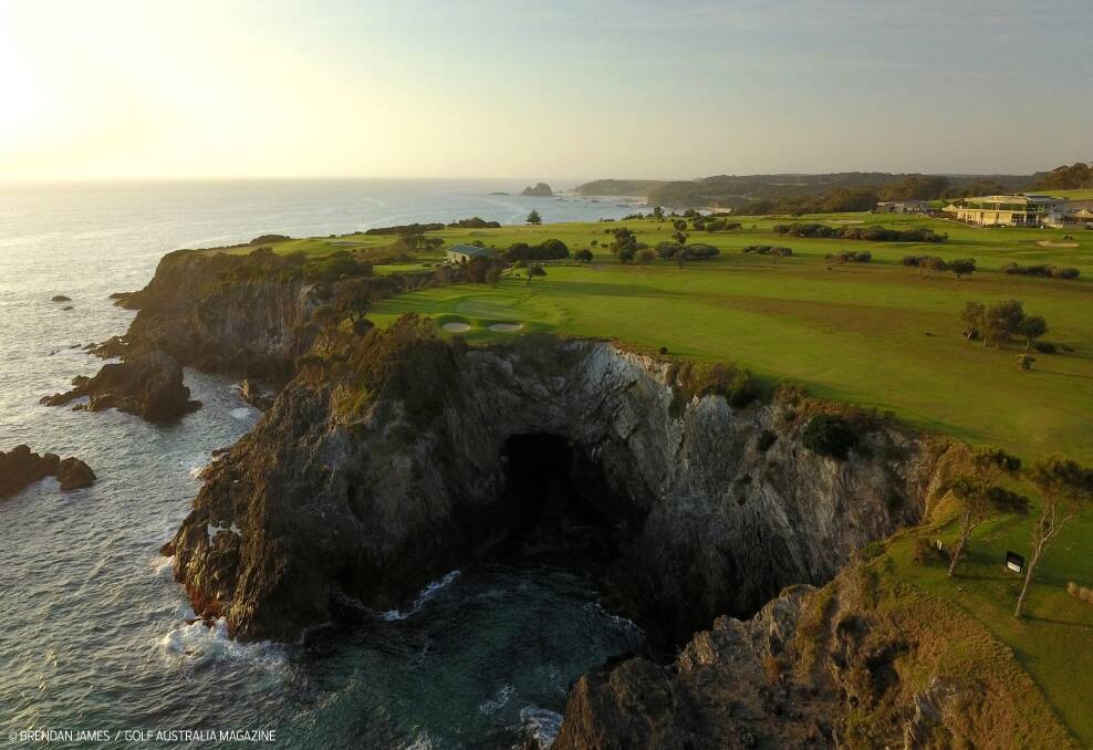 TOP 20: Narooma Golf Club has been ranked 18th one of Australia's best public access golf courses - four places higher than last year. Picture: Brendan James