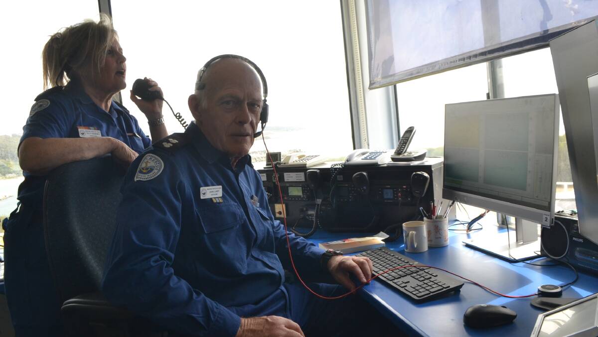 Gillian Kearney and John Lundy of Narooma Marine Rescue value their time volunteering as radio operators.