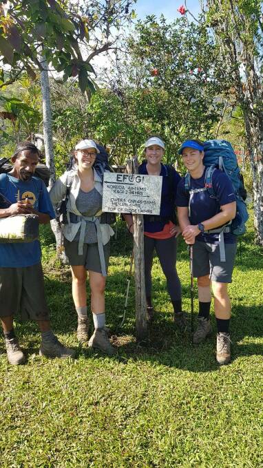 Nikki Ayer's friend Pip Butt asked if she wanted to walk the Kokoda Trail after her injury. Nikki pushed herself to give it a go. 