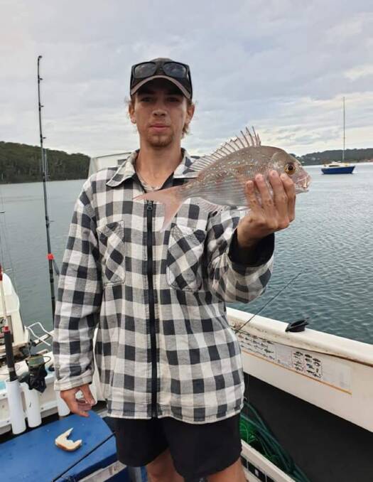 18-year-old Nick Myhill loves to fish off the coast of his hometown of Narooma. Image: Supplied.