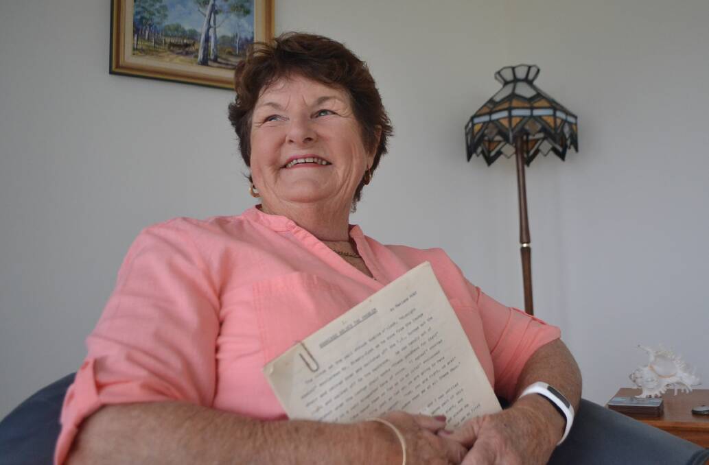Dalmeny resident Marlene Hunt holds the original copy of The Bookcase Solves The Problem. 