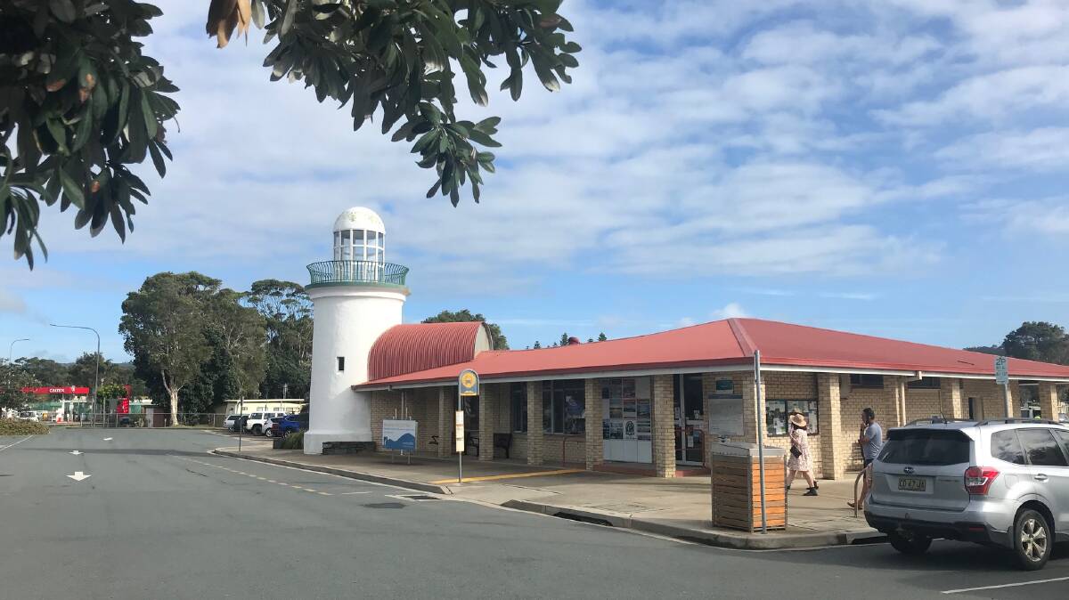 The iconic lighthouse building of Narooma. Image: Susan Cruttenden.