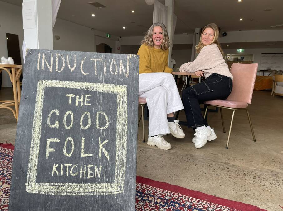 Before the The Good Folk Kitchen launched, Cydney Atkins and Steffi Bartel held an induction meeting where the community asked questions and jumped on board in support of the project. 