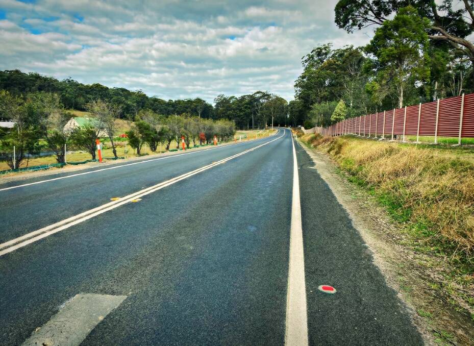 UPGRADE: Tomakin Road will recieve a $3 million overhaul to improve road safety, drainage and property access. Picture: Supplied. 