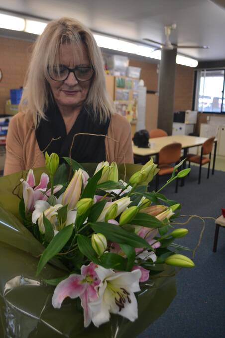 Staff said farewell to Patricia Melville at Narooma High School on Friday.