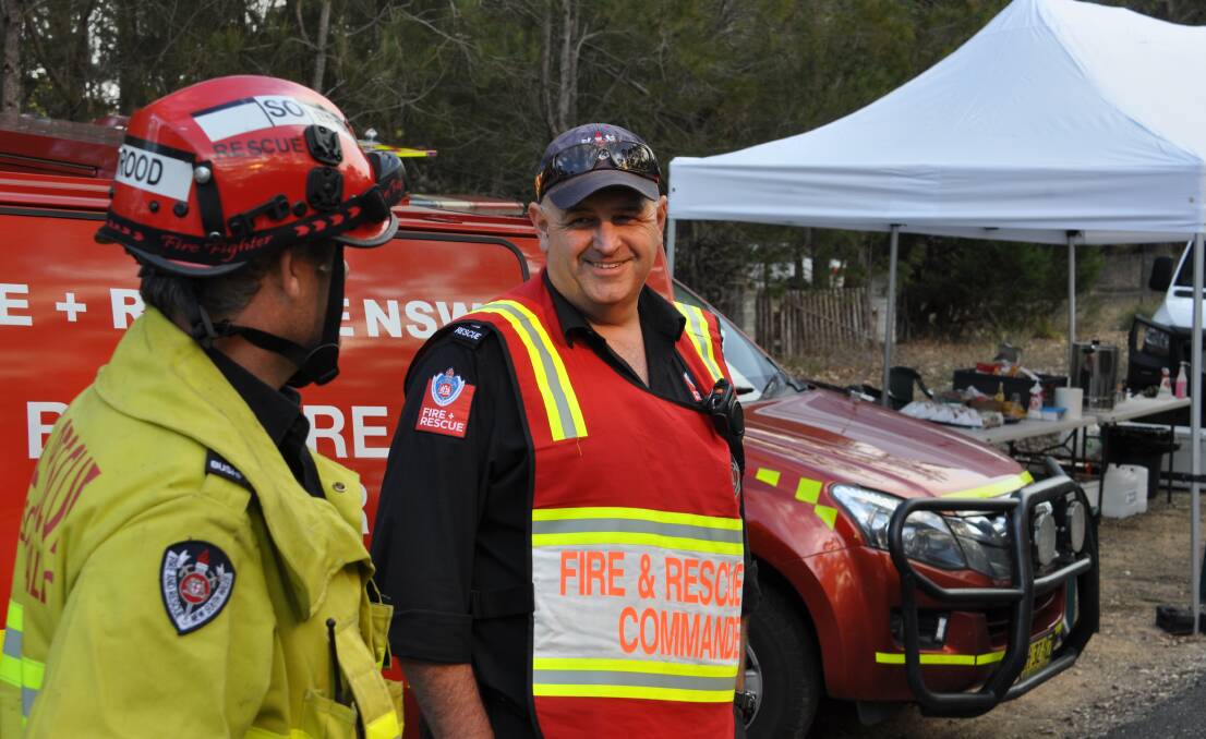 Fire and Rescue NSW duty commander Jason Murphy.