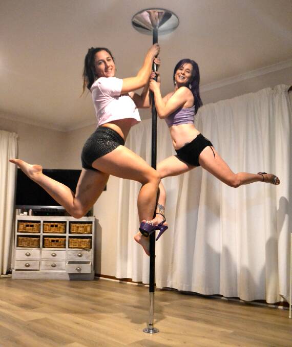 Pole dancing? Really? Yes, really, Claudia ...
