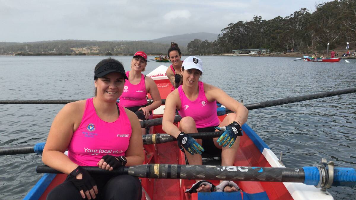 Winners are grinners, Broulee Open Women's Crew.
