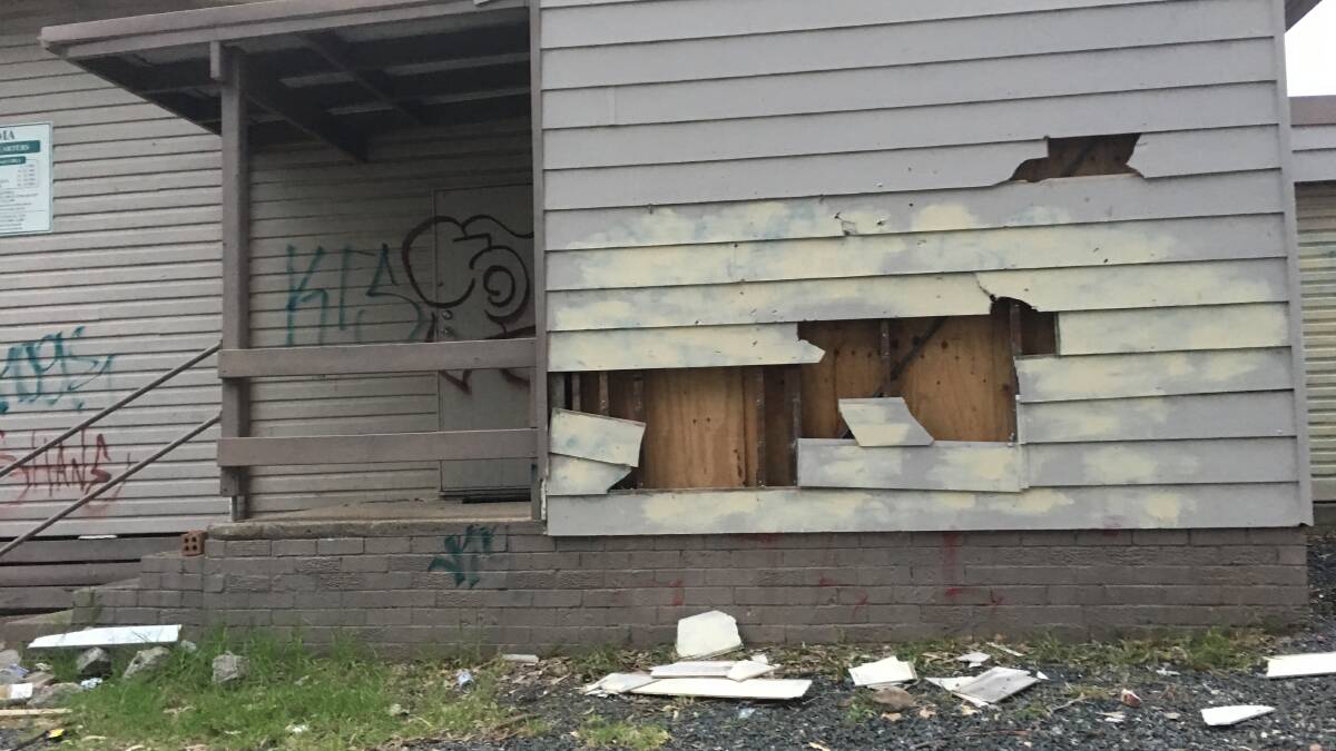 Vandals target Narooma Scout Hall. 
