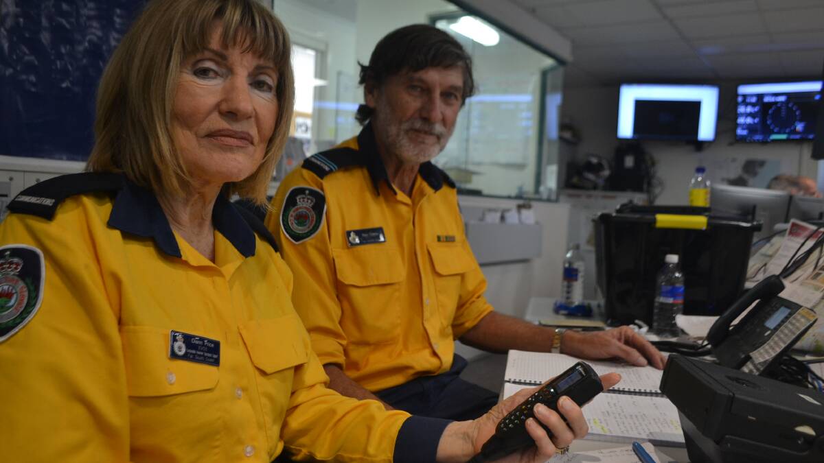 Voices behind the scenes at the Fire Control Centre, Moruya