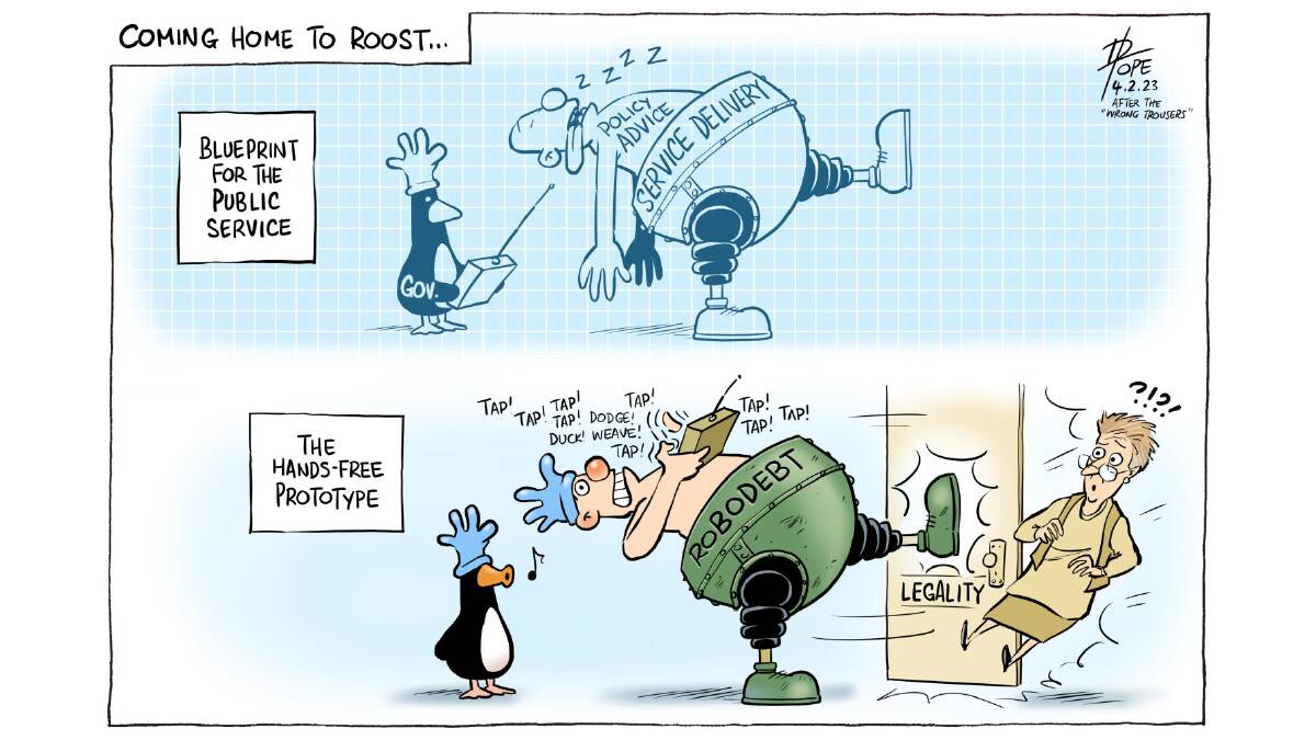 It looks like there'll be one chief bureaucratic victim of robodebt affair It looks like there'll be one chief bureaucratic victim of robodebt affair