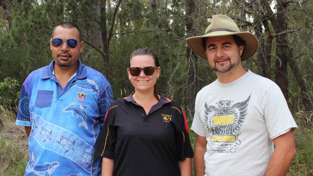 Vic Channell, Leanne Barford and Gavin Brook from Ulladulla LALC wanted to take their knowledge from the workshop north.