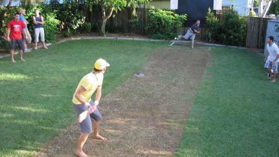 NOTHING BETTER: Is there any better feeling then the midday, Boxing Day back yard cricket session? Photo: File.