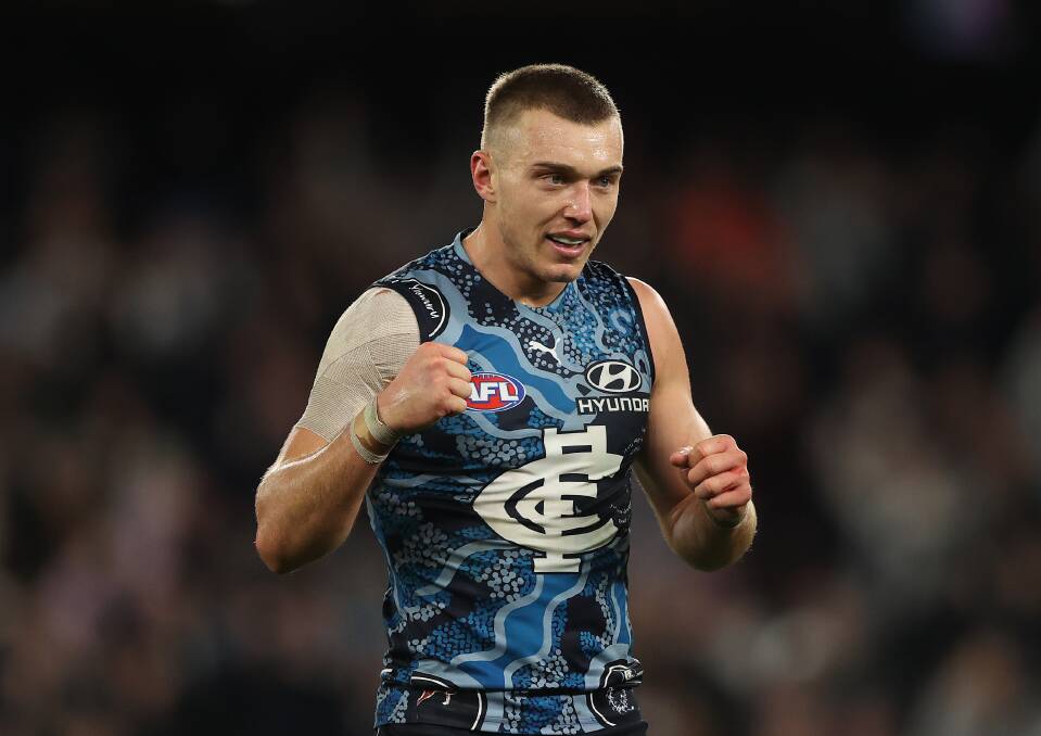 OVERTURNED: Carlton captain Patrick Cripps' two-game suspension was overturned by the AFL Appeals Board. Picture: Getty Images.