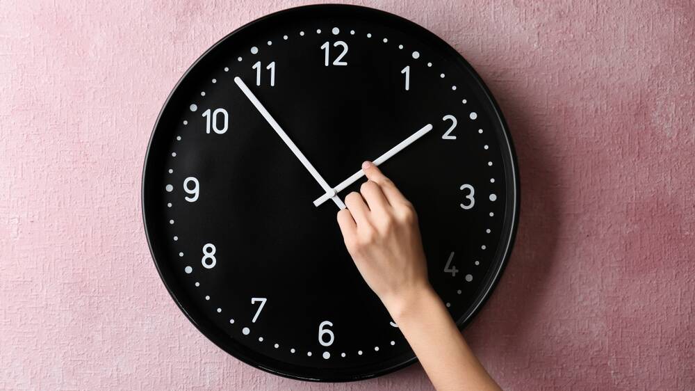 Clocks will need to be turned forward by one hour at 2am on Sunday, October 6.