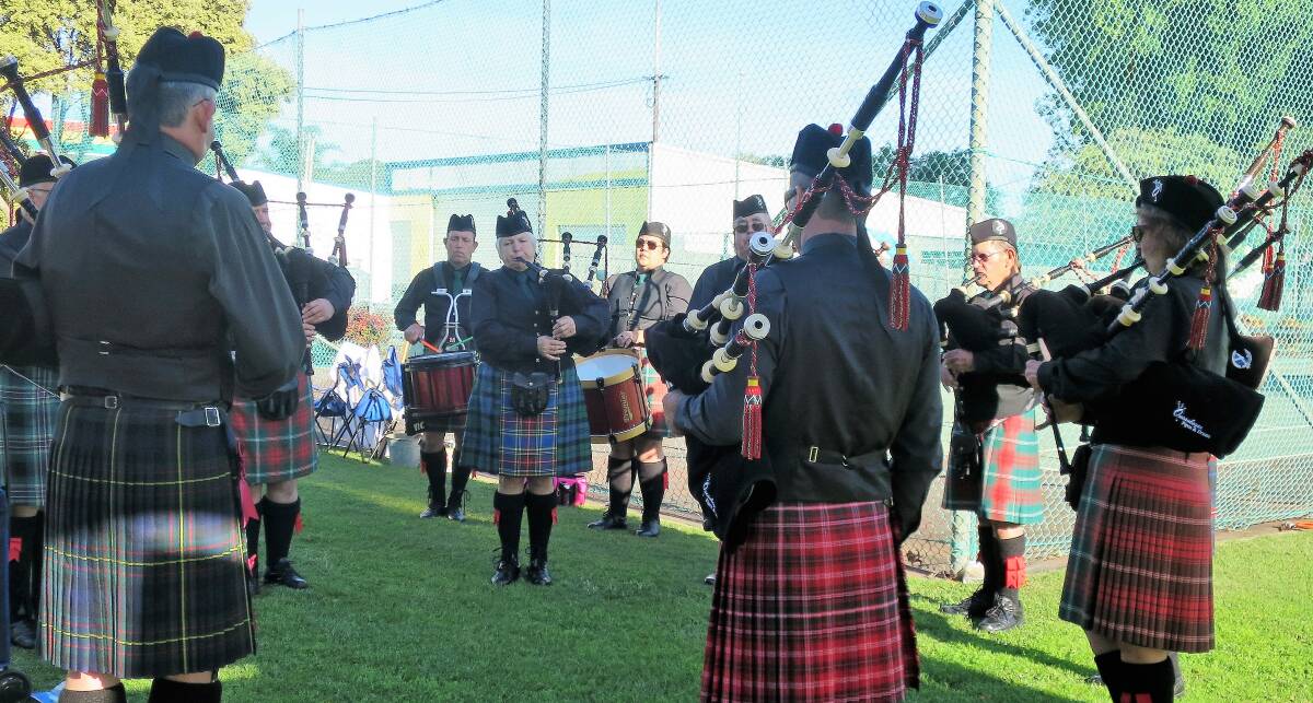 SNEAK PEAK: The Queanbeyan Pipes and Drums are just one of the popular acts returning to Narooma for this year's Busking Festival. They'll plat at several 'busker hot-spots' around town on Saturday.