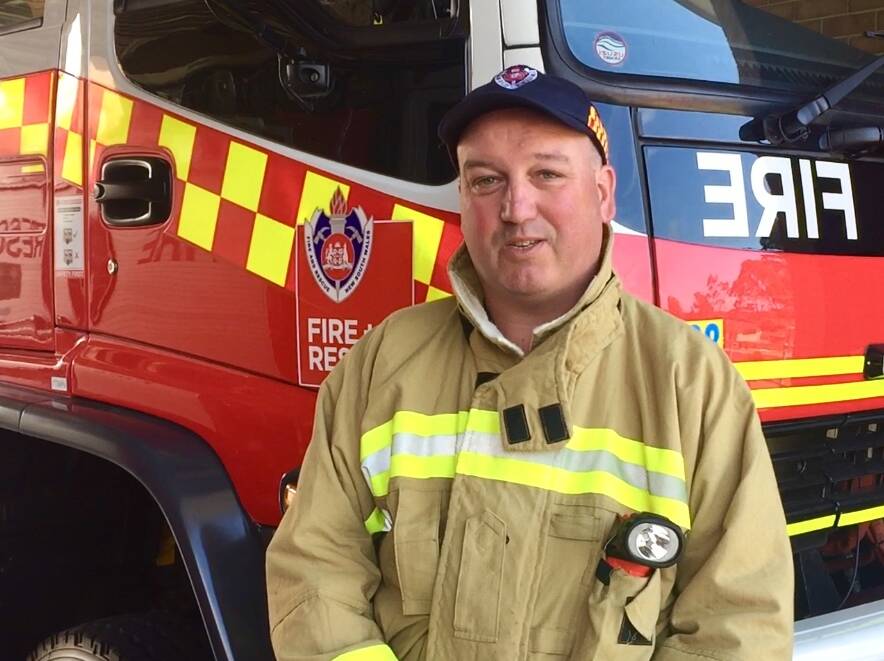 HALF LIFE: Fire and Rescue captain Scott Dawson says tanker 398 should give seven good years of service after a four-month refurbishment, including cosmetic and mechanical upgrades.