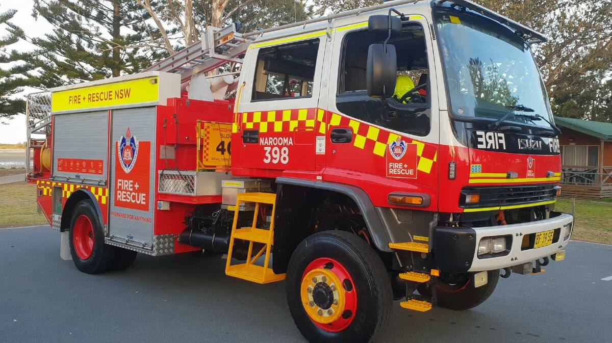 Narooma’s revamped tanker ‘no slug’ says Fire and Rescue captain