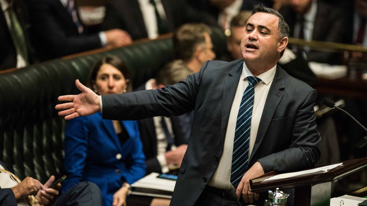 NSW Deputy Premier John Barilaro. Photo: Wolter Peeters, 