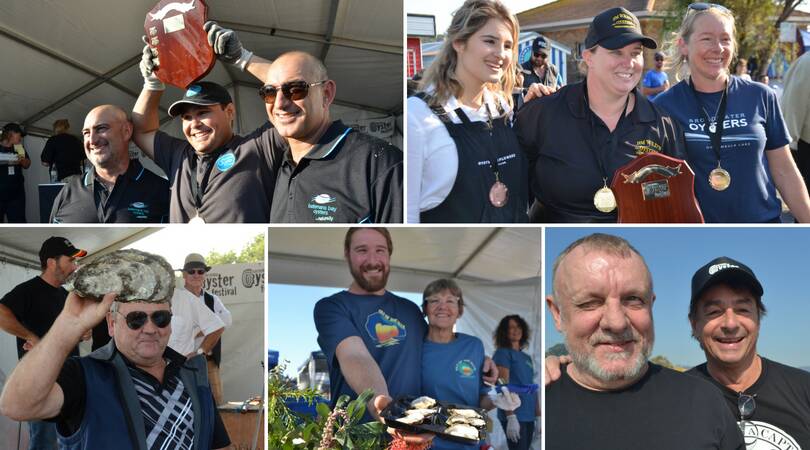 LOVE OF OYSTERS: From star oyster shuckers to mammoth molluscs, celebrity chefs and seafood delicacies, Saturday's Narooma Oyster Festival had everyone sorted.
