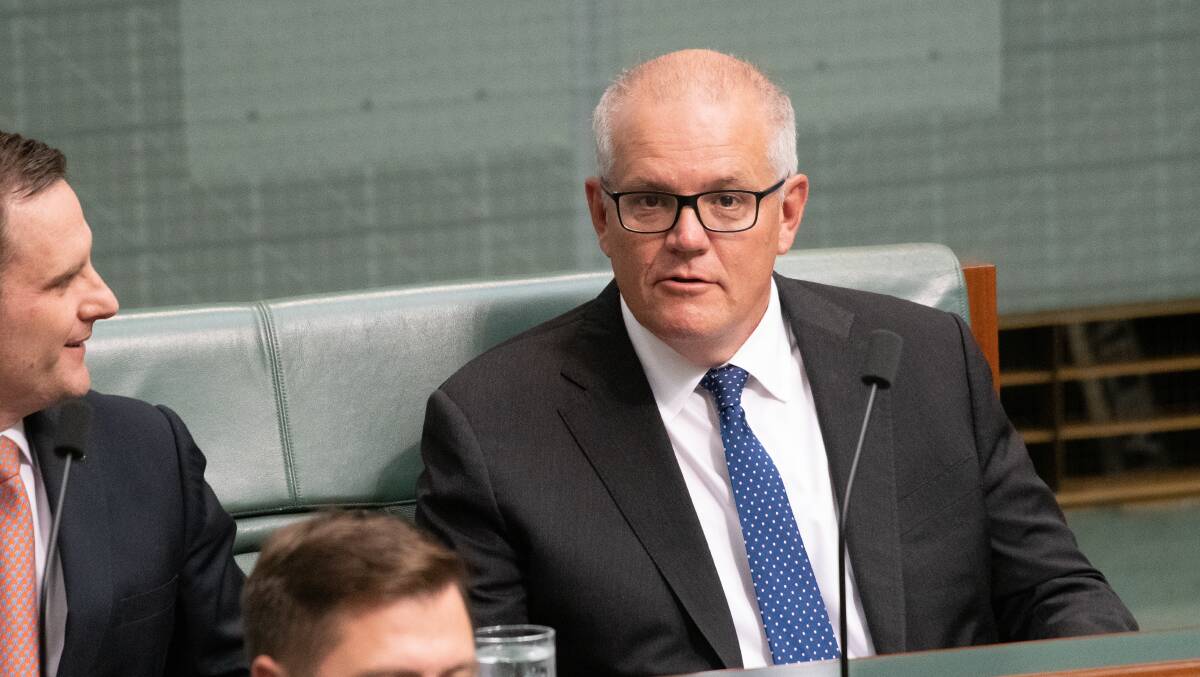 Former prime minister Scott Morrison. Picture by Elesa Kurtz Former prime minister Scott Morrison. Picture by Elesa Kurtz