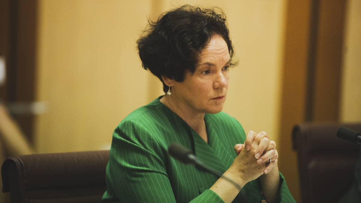 Kathryn Campbell, then secretary of the Department of Human Services. Picture by Dion Georgopoulos Kathryn Campbell, then secretary of the Department of Human Services. Picture by Dion Georgopoulos