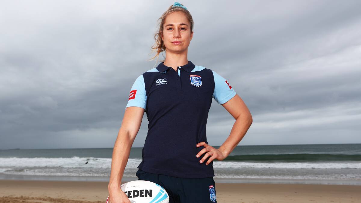 Leader: Bega's Kezie Apps will captain the NSW Blues as they chase a third-straight Origin win against Queensland. Picture: Jason O'Brien. 