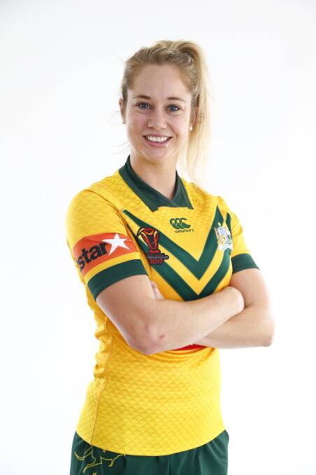 Country hopeful: Bega export Kezie Apps will be surrounded by Jillaroos team-mates as she strives for a Country spot during CRL Southern v Northern trials. Picture: NRL Photos
