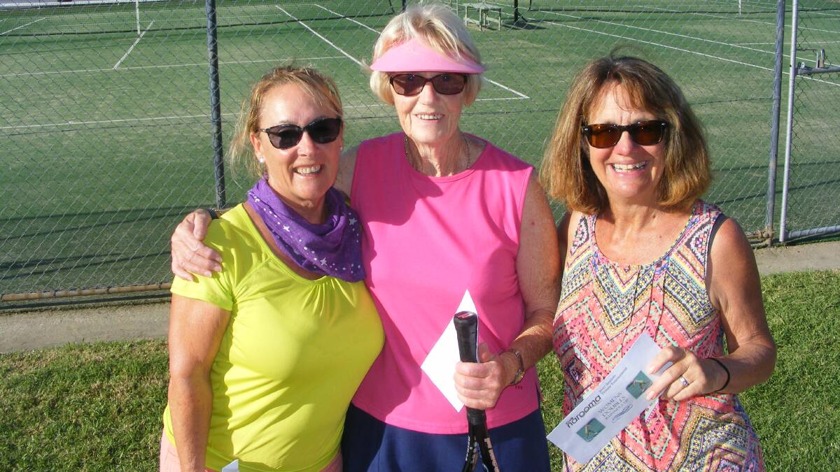Photos of the Narooma Seniors Tennis Tournament