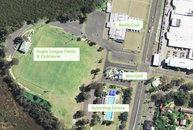 The council has contacted Otium Planning to develop a plan for the Mackay Park redevelopment. This diagram is included in the Eurobodalla Aquatic Strategy document. 