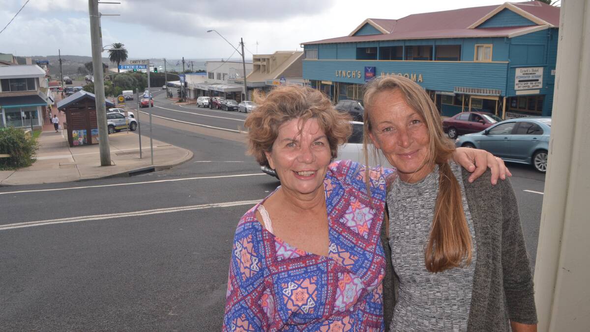 STRONGER TOGETHER: Donna Falconer and Michelle Preston know the pain the drug ice can inflict on families and have started a Narooma support group. 