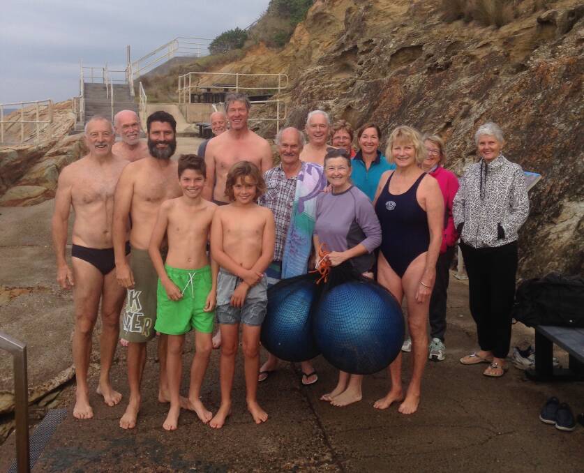 Winter is coming: The Bermagui Blue Balls season launch on Mother’s Day welcomed a squad of new members and old stalwarts. 