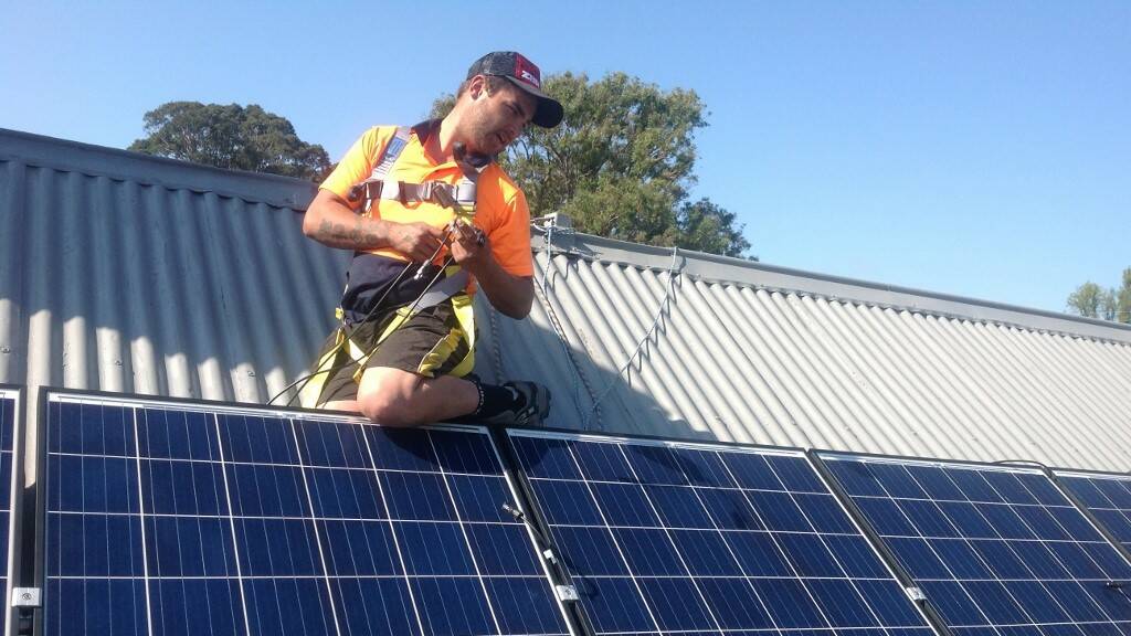 Photos of the recent solar installations