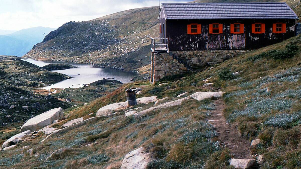Lake Albina Lodge in summer 1976. Picture: Bill Crawshaw