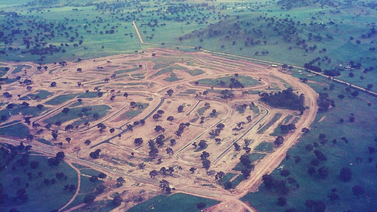 Did you identify this suburb under construction? Picture courtesy of Craig Collins